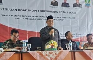 Ketua DPRD Kota Bekasi Dr. Sardi Efendi Hadiri Roadshow Forkopimda di Medan Satria: Perkuat Sinergi dan Jaga Kondus
