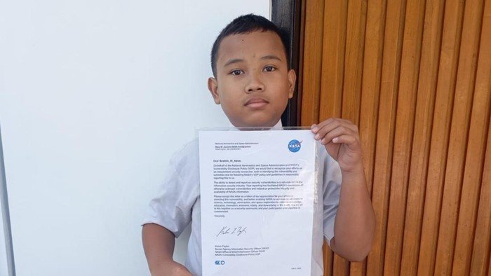 Membanggakan! Siswa SD Asal Boyolali Bikin NASA Terpukau Usai Temukan Celah Keamanan Situs Resmi