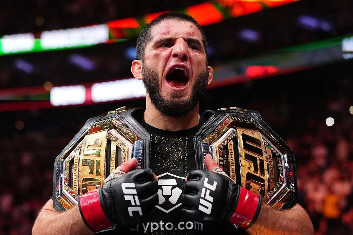 Islam Makhachev Ukir Sejarah di UFC 330, Rekor Anderson Silva Akhirnya Terlewati